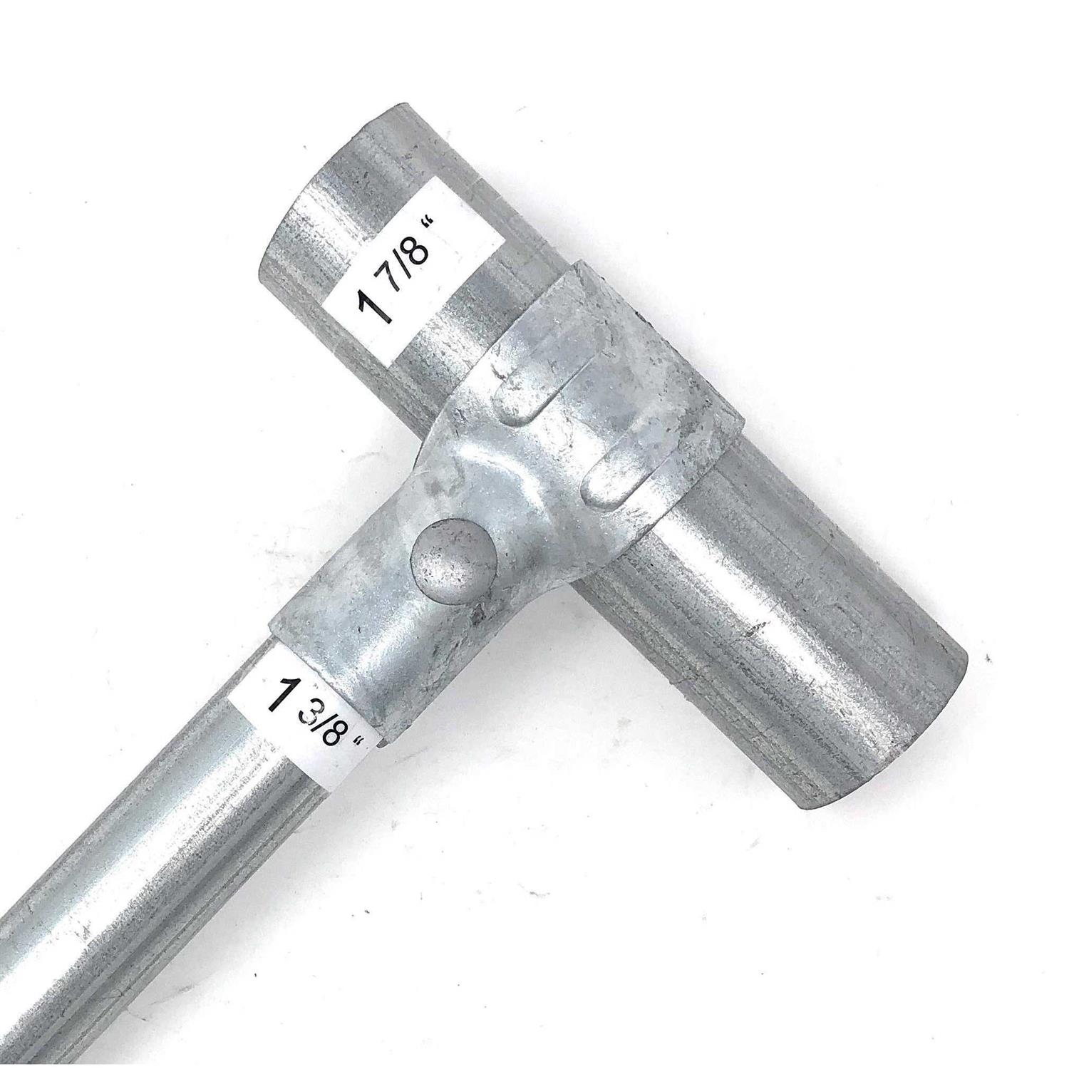 FENCESMART4U Aluminum Gate Corner 1-3/8 X 1-3/8 - Inhomebuy