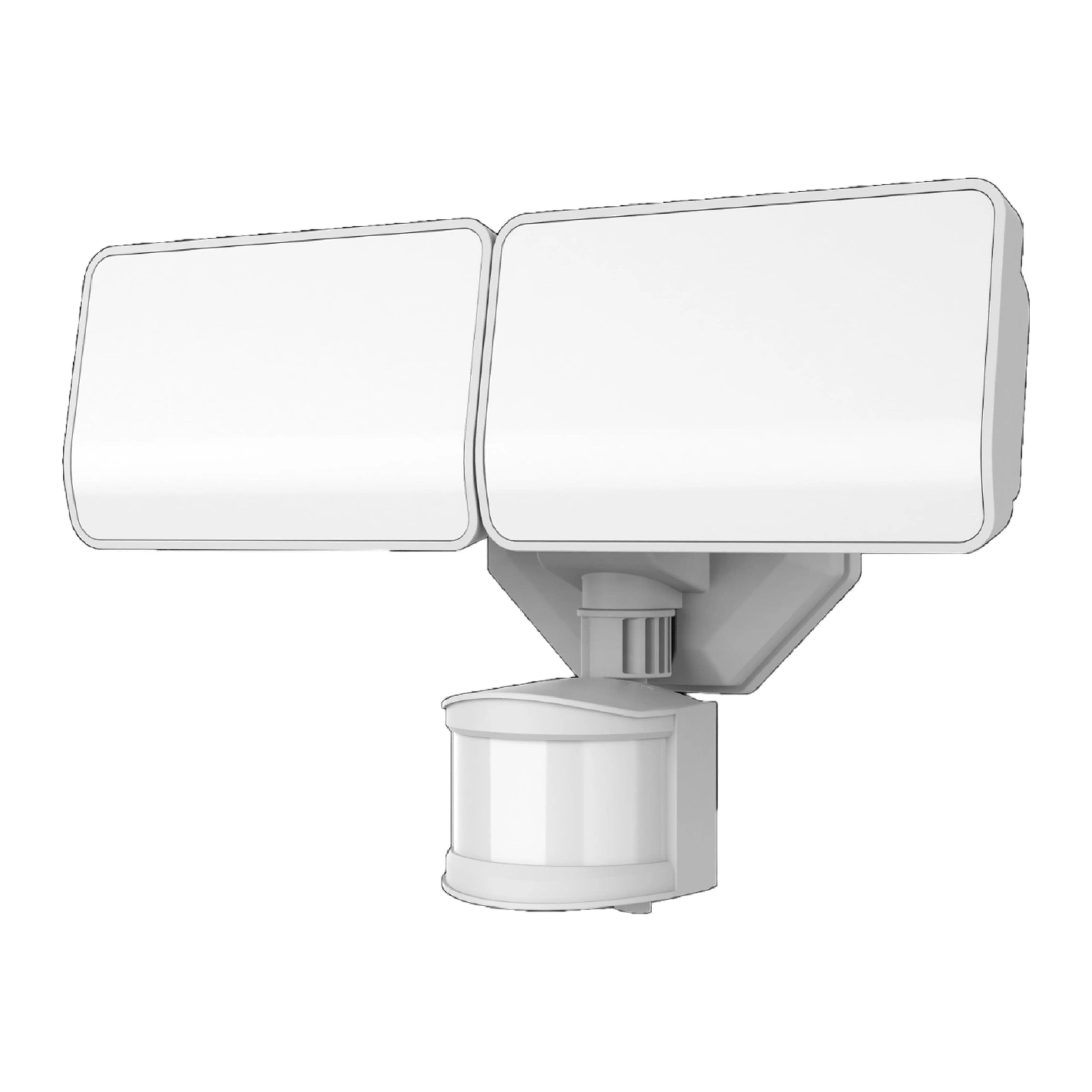 Hyper Tough 2 Head Security Light, 180°, 3000 Lumens, Solar - Inhomebuy