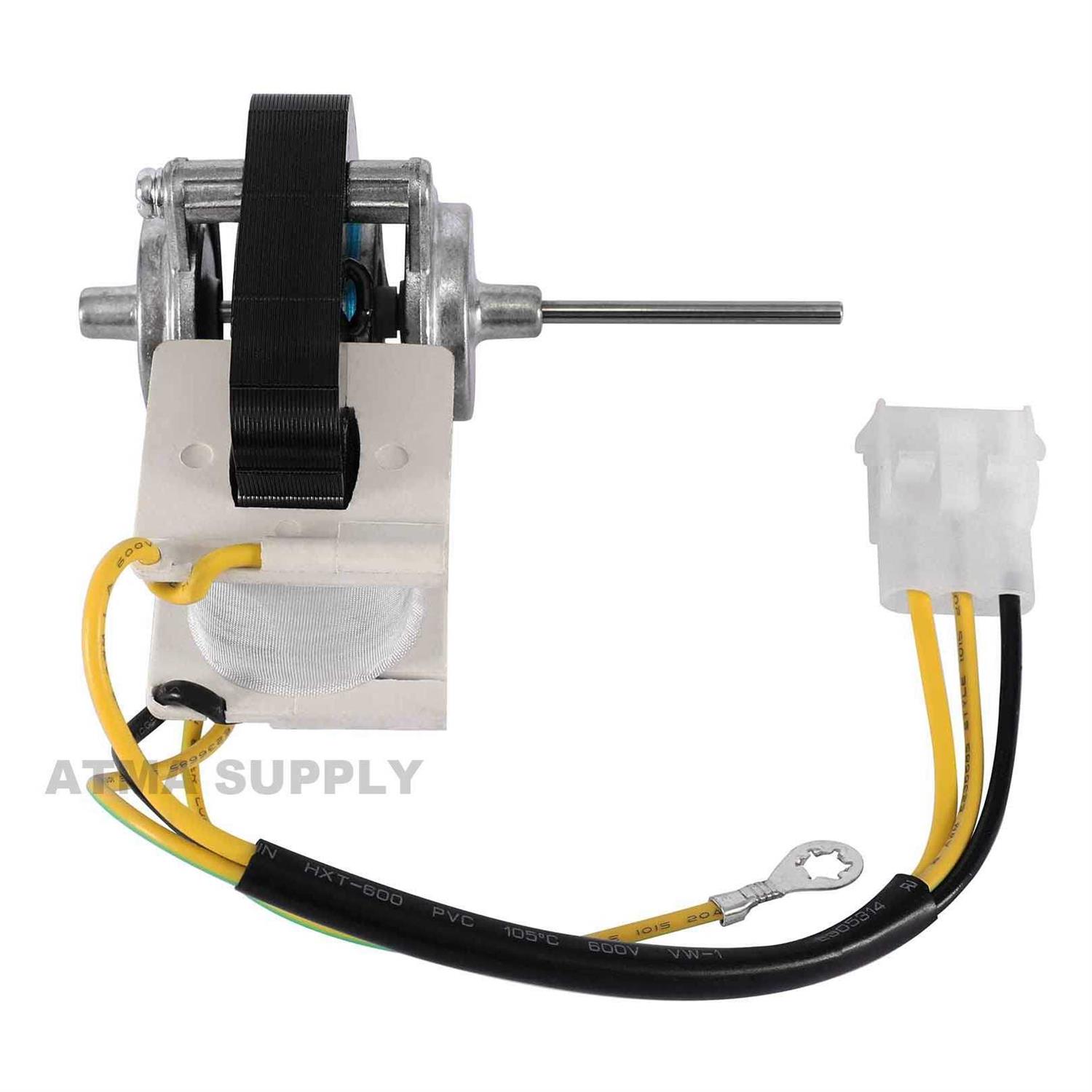 WR60X10074 WR60X10307 Evaporator Fan Motor Replacement Part by Romalon Fit for G-E Hot-Point Refrigerators Replaces 1550741 AP4438809 WR60X10224 - Inhomebuy