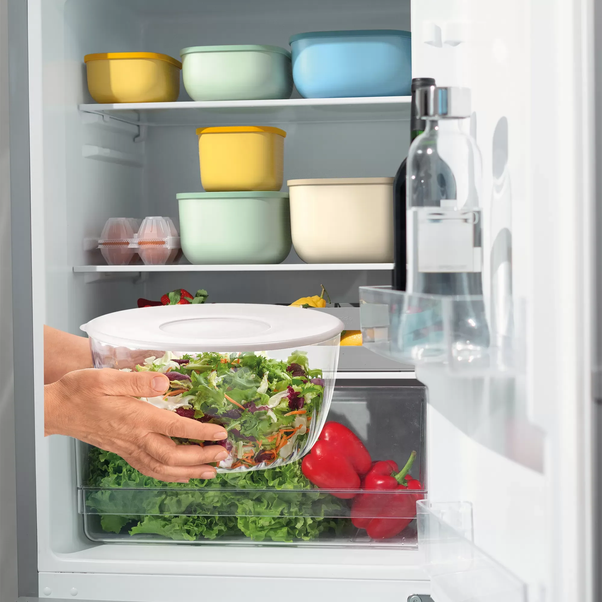 Spin&Store Salad Spinner With Lid 26 Kitchen Active Design - Inhomebuy