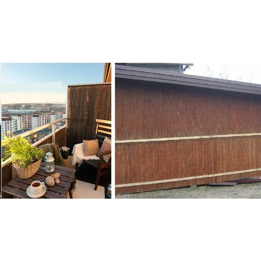 Twig Wood Privacy Screen MGP - Inhomebuy