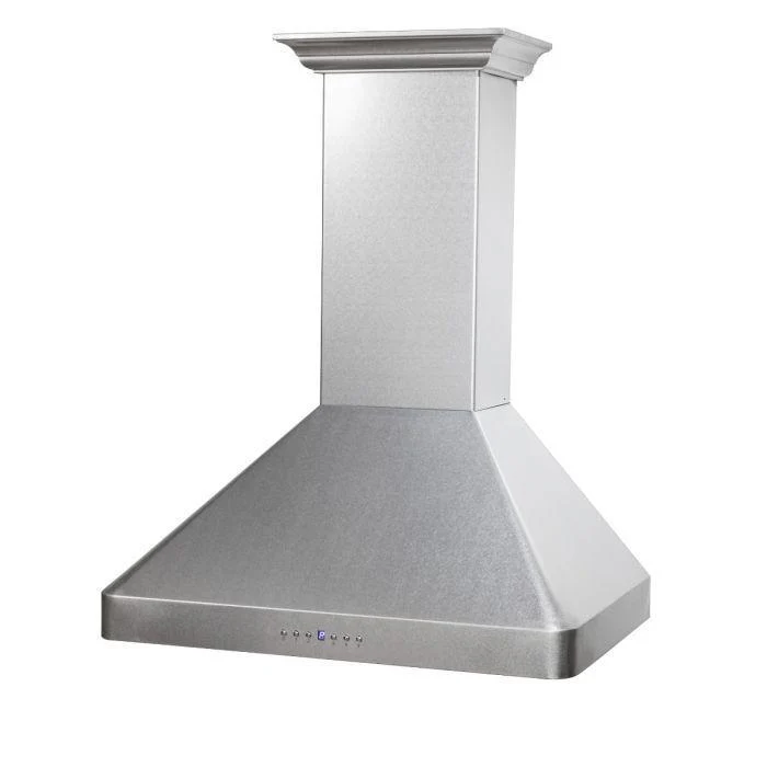 ZLINE 36 in. Wall Range Hood, DuraSnow® Finished, Stainless Steel, 8KF2S-36 - Inhomebuy