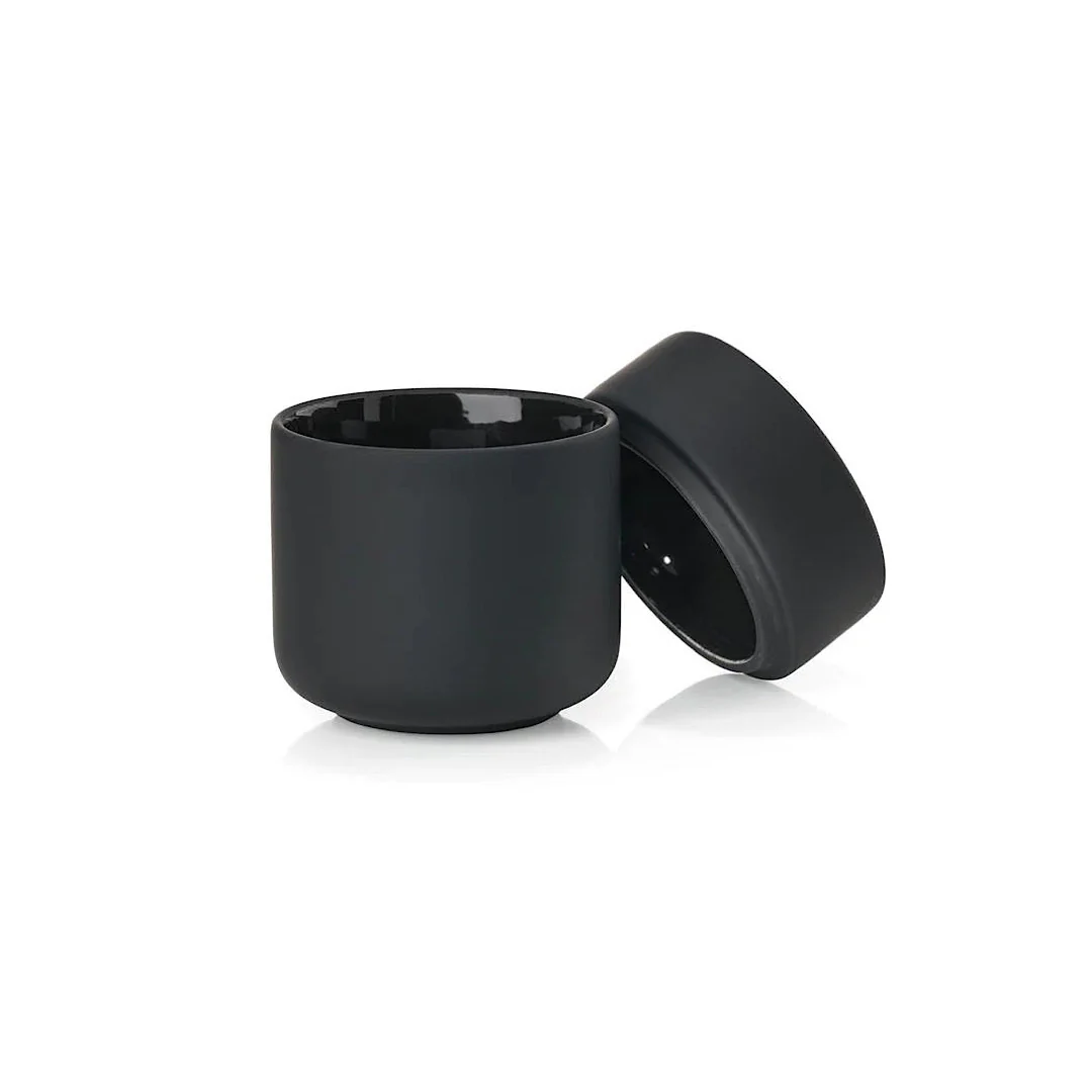 UME JAR WITH LID BLACK - Inhomebuy