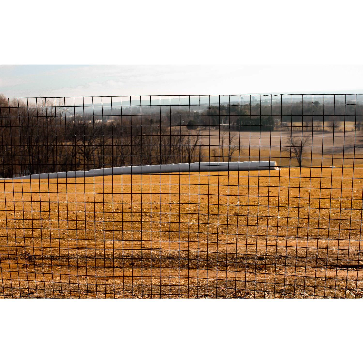 Trident Fence 100′ Welded wire Dog fence-14 ga. galvanized steel core - Inhomebuy