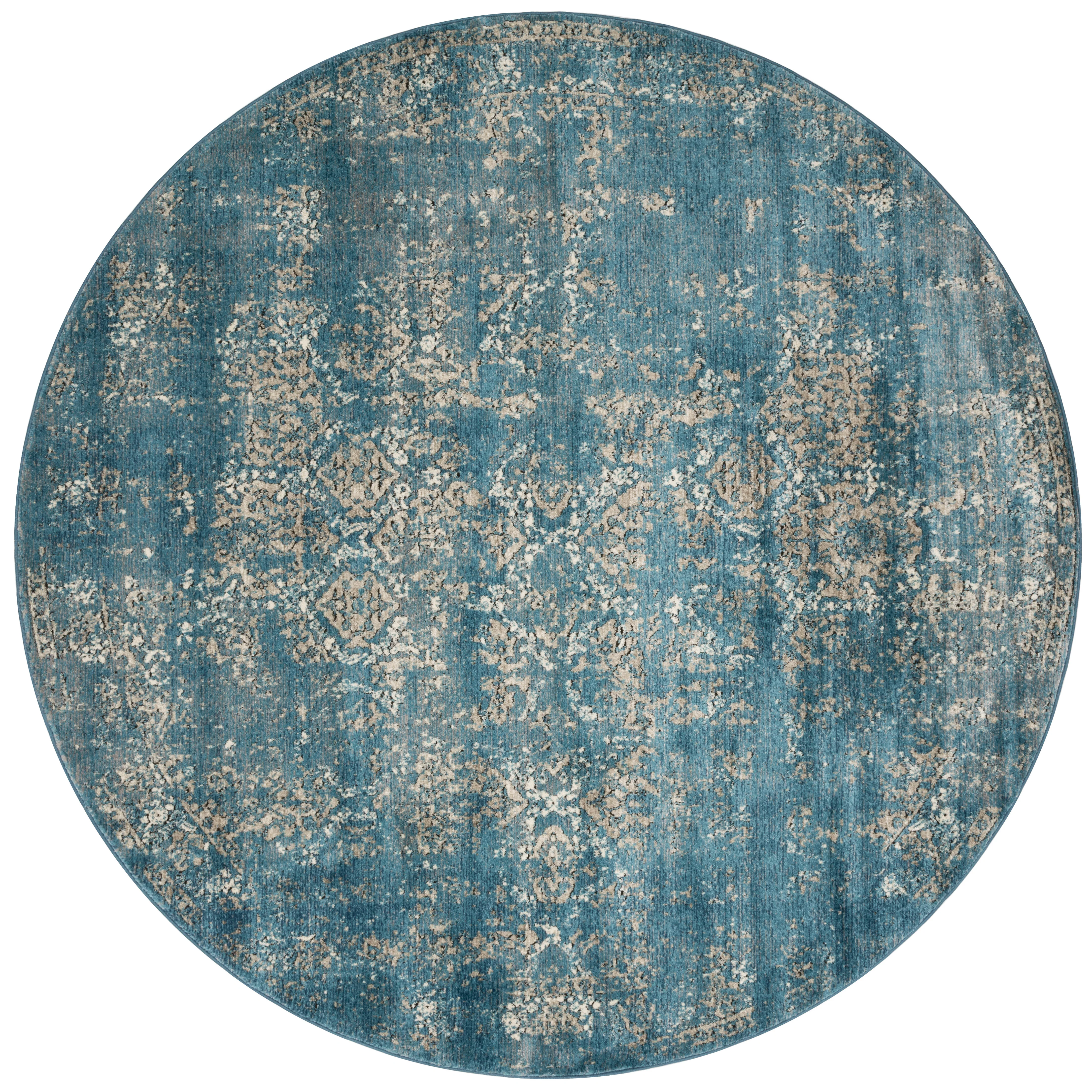Loloi Rugs Millennium Collection Rug in Blue, Taupe - 7'7