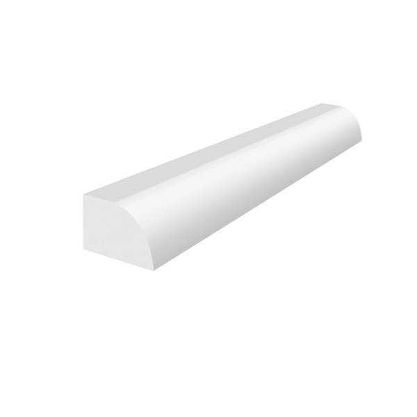 MTRIM Baseboard Prepainted 9/16 in. Height x 5.5 in. Width x 3 in. Length - Inhomebuy