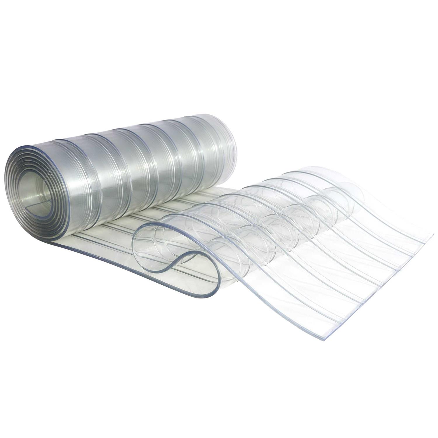 Doggie Door Replacement Strips 8′ L x CRAFTFORCE Clear Plastic Vinyl Strip for DIY Dog or Cat Door - Inhomebuy