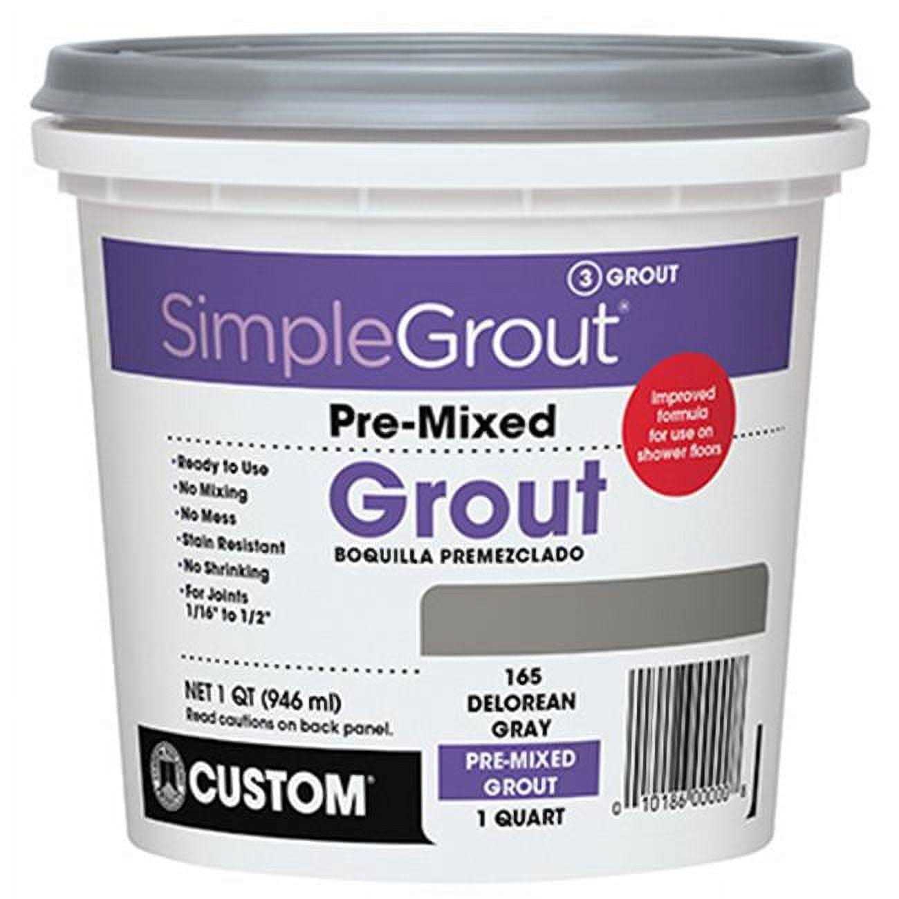 Custom Building Products 7 lbs Arctic White Polyblend Plus Sanded Grout PBPG6407-4 - Inhomebuy