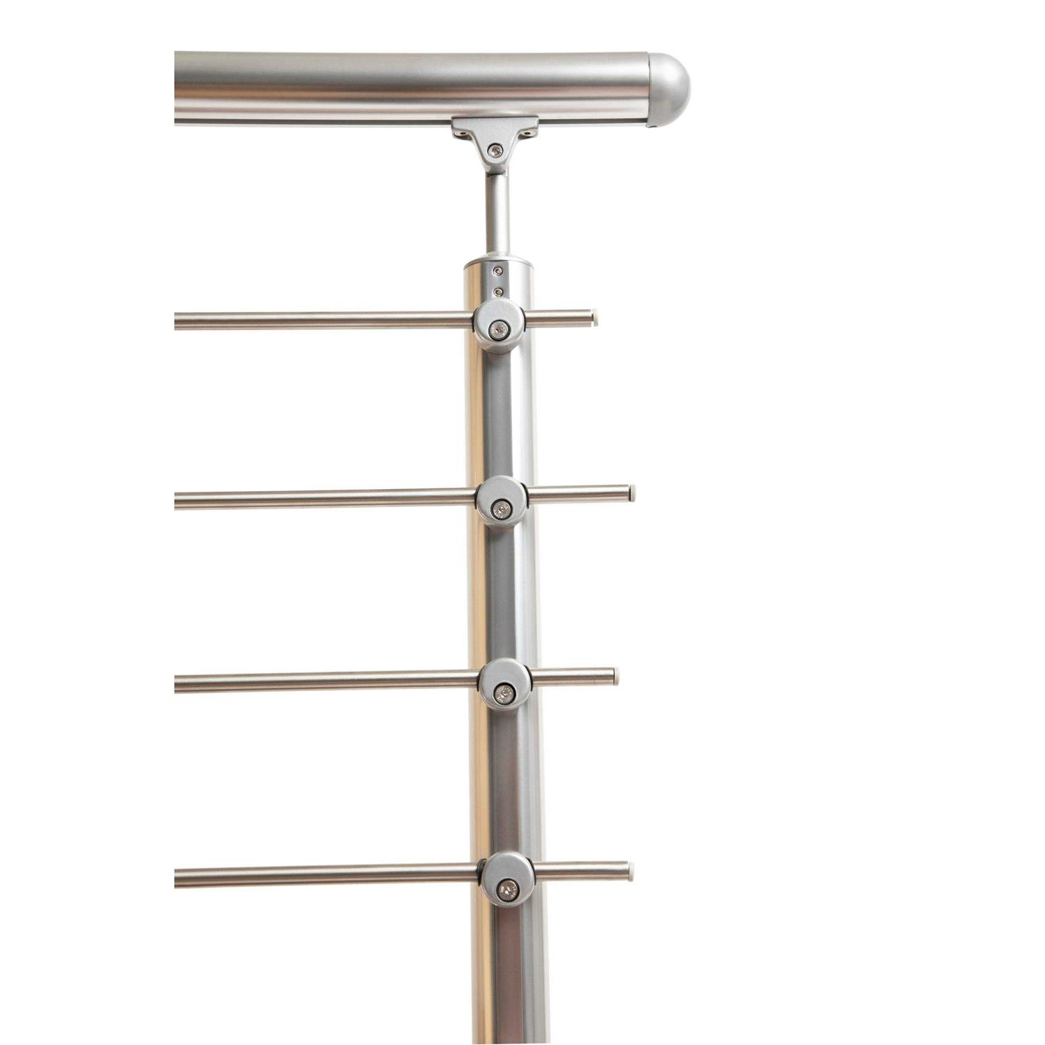 Dolle Prova PA3A 79 in. x 1-1/2 in. Finished Beech Wood Handrail - Inhomebuy