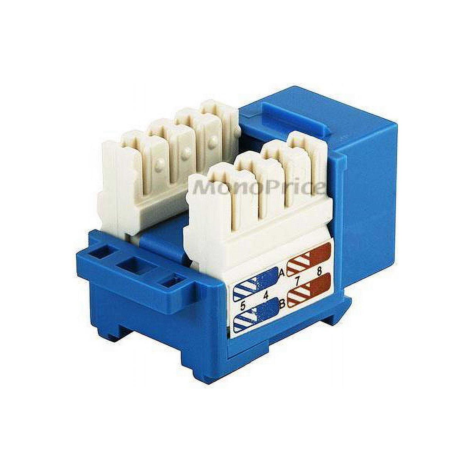 Monoprice Cat5e Punch Down Keystone Jack - Inhomebuy