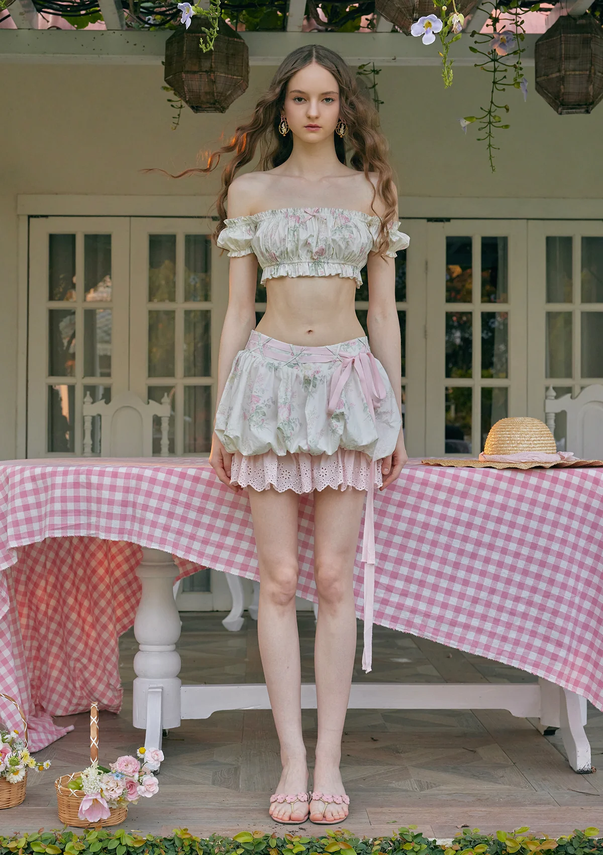 Fleur Poetry Pan-skirt - Inhomebuy